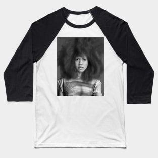 Digital Erykah Badu Baseball T-Shirt